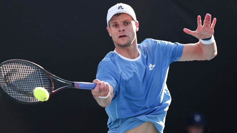 Yannick Hanfmann hat in Melbourne die zweite Runde erreicht