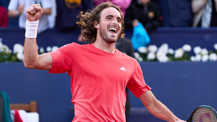 Stefanos Tsitsipas steht in Barcelona im Endspiel