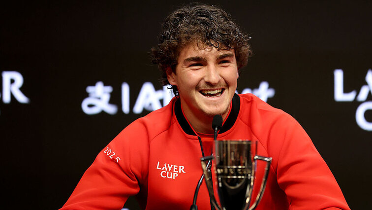 Joao Fonseca zuletzt beim Laver Cup in San Francisco Joao Fonseca zuletzt beim Laver Cup in San Francisco