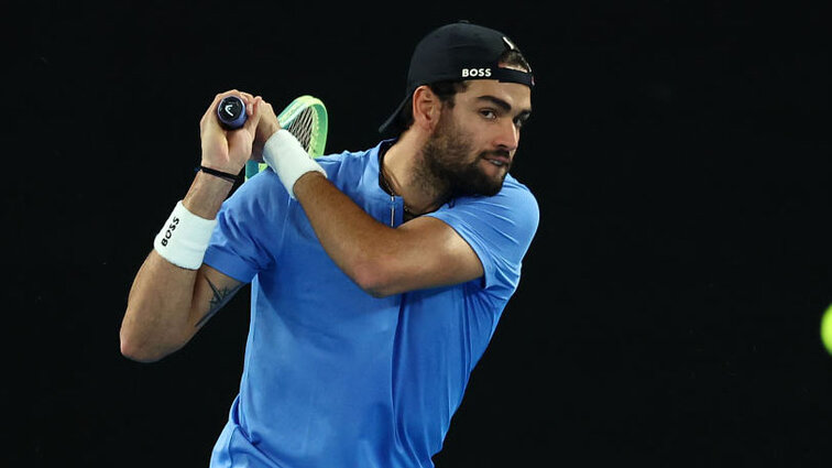 Matteo Berrettini scheint auf einem guten Weg zu sein