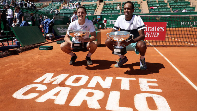 Die Sieger in Monte-Carlo 2022: Joe Salisbury und Rajeev Ram Die Sieger in Monte-Carlo 2022: Joe Salisbury und Rajeev Ram