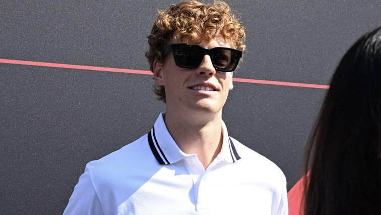 Jannik Sinner am Sonntag in Monza