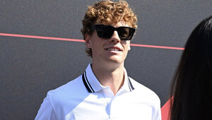 Jannik Sinner am Sonntag in Monza