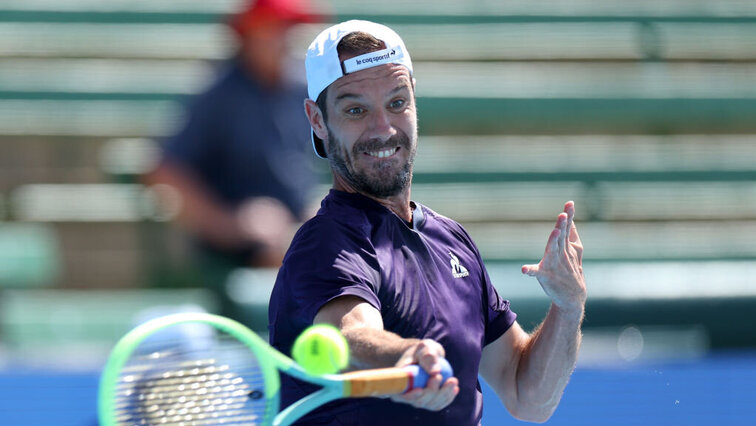 Richard Gasquet beim Hopman Cup