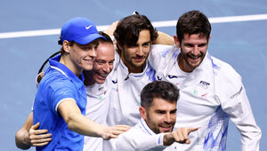 Italienische Teams haben im Tennis aktuell immer etwas zu feiern.