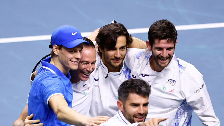 Italienische Teams haben im Tennis aktuell immer etwas zu feiern.