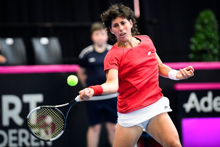 Carla Suarez Navarro Carla Suarez Navarro hatte maßgeblichen Anteil an Spaniens Aufstieg