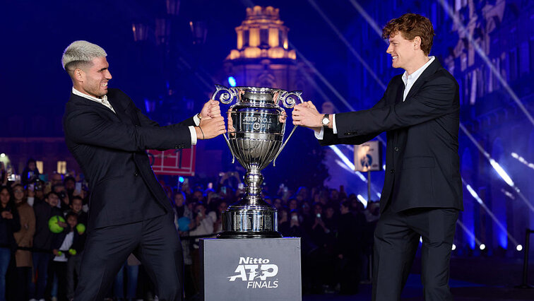 Carlos Alcaraz und Jannik Sinner rittern noch um die Nummer eins Carlos Alcaraz und Jannik Sinner rittern noch um die Nummer eins