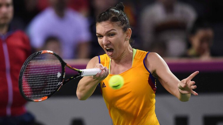 Simona Halep führt das rumänische Team an