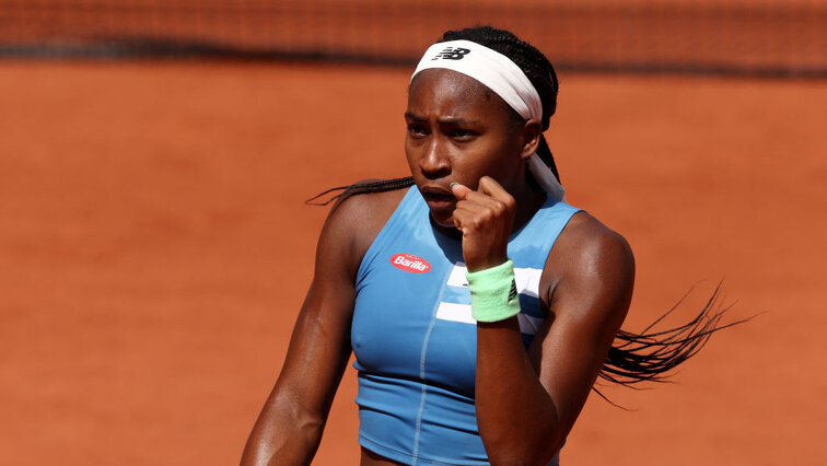 Coco Gauff hatte auch in Runde zwei Grund zu jubeln