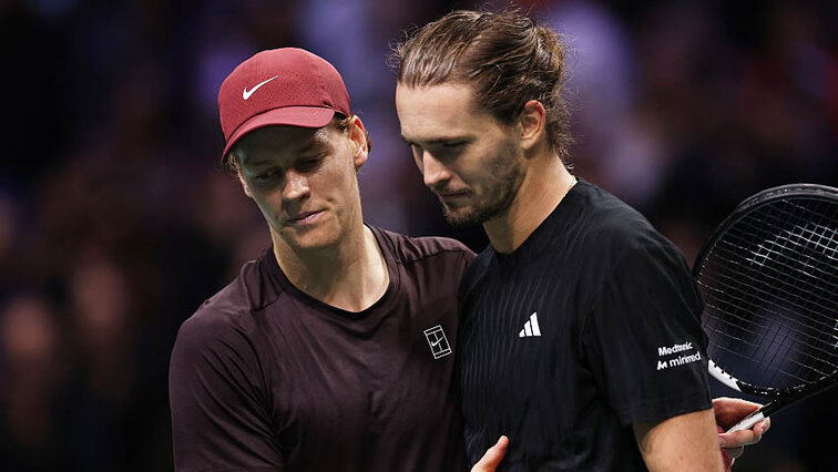 Jannik Sinner und Alexander Zverev treffen zum elften Mal aufeinander