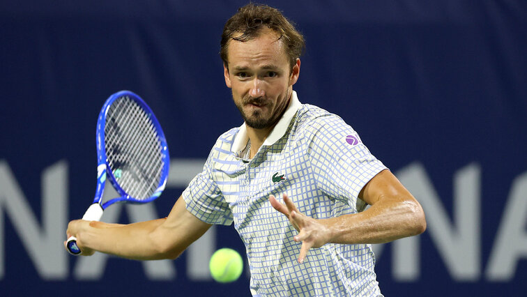 Daniil Medvedev spricht sich und der Tenniswelt Mut zu.