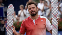 Stan Wawrinka am Dienstagabend in Gstaad Stan Wawrinka am Dienstagabend in Gstaad