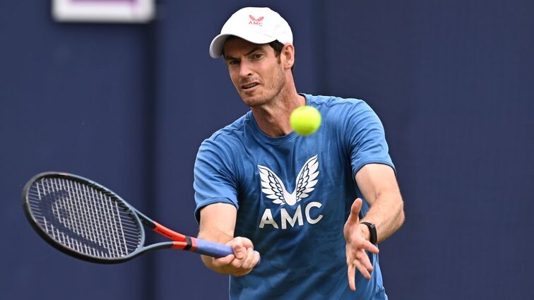 Jetzt wird Andy Murray im Londoner Queen's Club richtig gefordert