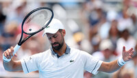 Novak Djokovic verlor in Cincinnati früh