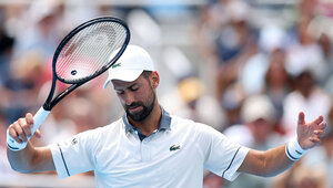 Novak Djokovic verlor in Cincinnati früh