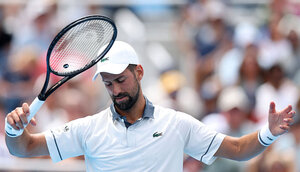 Novak Djokovic verlor in Cincinnati früh