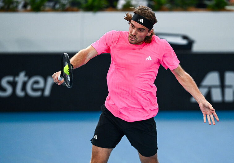 Stefanos Tsitsipas verlor in Runde eins Stefanos Tsitsipas verlor in Runde eins