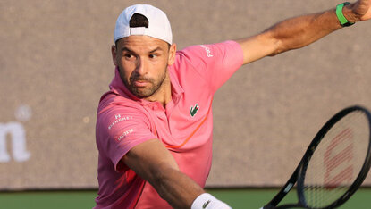 Wenn jemand Rosa tragen kann, dann Grigor Dimitrov Wenn jemand Rosa tragen kann, dann Grigor Dimitrov