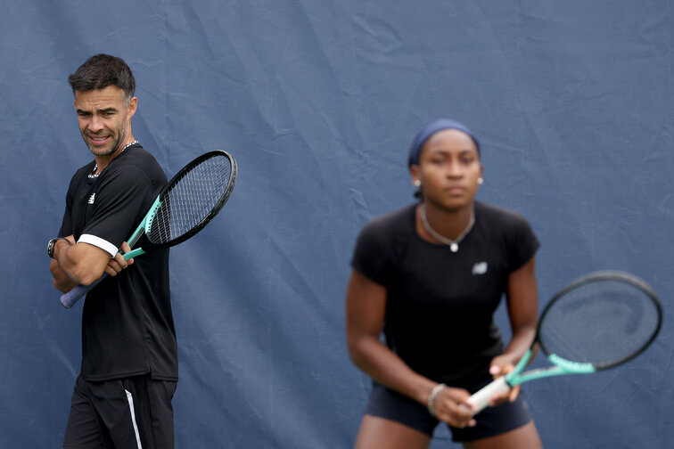 Pere Riba, Coco Gauff Pere Riba, Coco Gauff