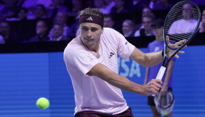 Alexander Zverev hat gegen Martin Landaluce hart zu kämpfen gehabt