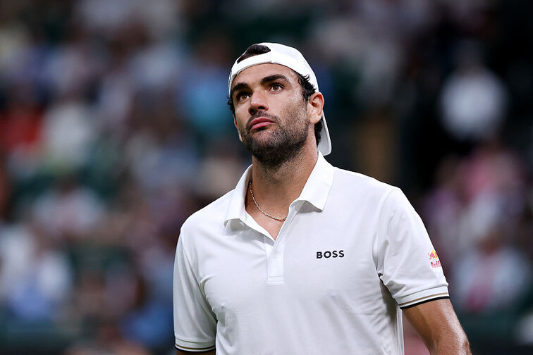 In Wimbledon erreichte Matteo Berrettini die dritte Runde In Wimbledon erreichte Matteo Berrettini die dritte Runde