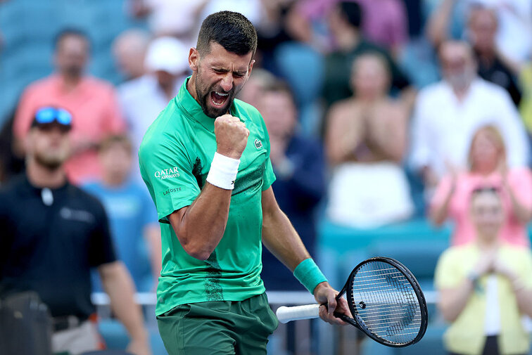 Novak Djokovic eilt von Rekord zu Rekord