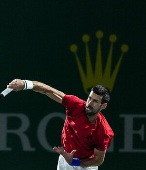 Novak Djokovic schlägt am Donnerstag erstmals in Shanghai auf