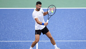 Novak Djokovic wird seine erste Partie am Sonntag bestreiten