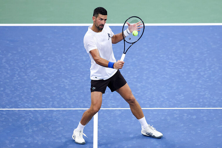 Novak Djokovic wird seine erste Partie am Sonntag bestreiten