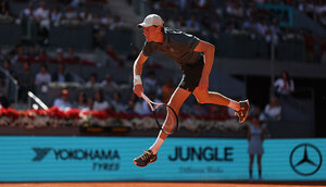 Jannik Sinner im Viertelfinale von Madrid