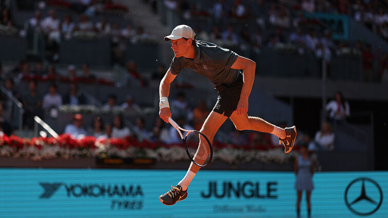 Jannik Sinner im Viertelfinale von Madrid