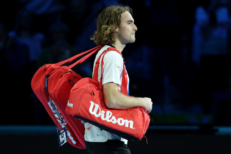 Stefanos Tsitsipas only won one match in Turin