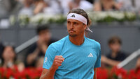 Alexander Zverev hat am Samstag einen Dreisatzerfolg gegen Mariano Navone gefeirt.