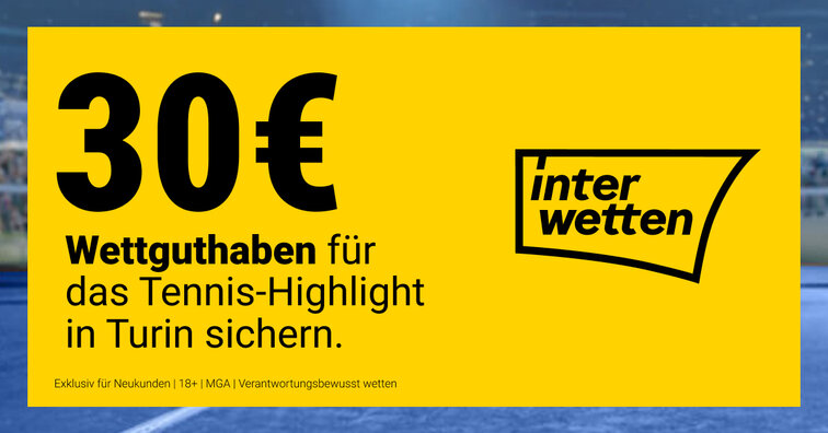 Jetzt als Neukunde bei interwetten einen Bonus von 30.- EUR sichern Jetzt als Neukunde bei interwetten einen Bonus von 30.- EUR sichern