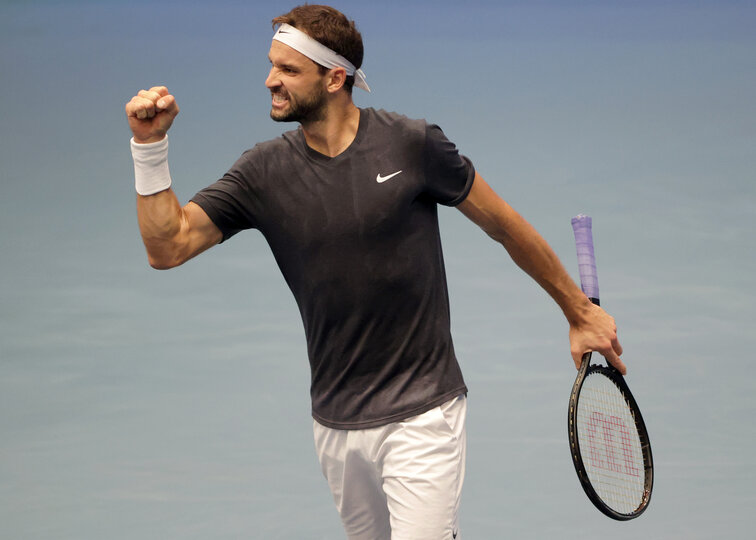 Grigor Dimitrov besiegte Stefanos Tsitsipas in einem hochklassigen Duell Grigor Dimitrov besiegte Stefanos Tsitsipas in einem hochklassigen Duell