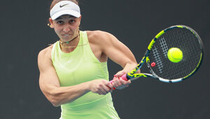 Tamara Korpatsch musste sich Iva Jovic geschlagen geben