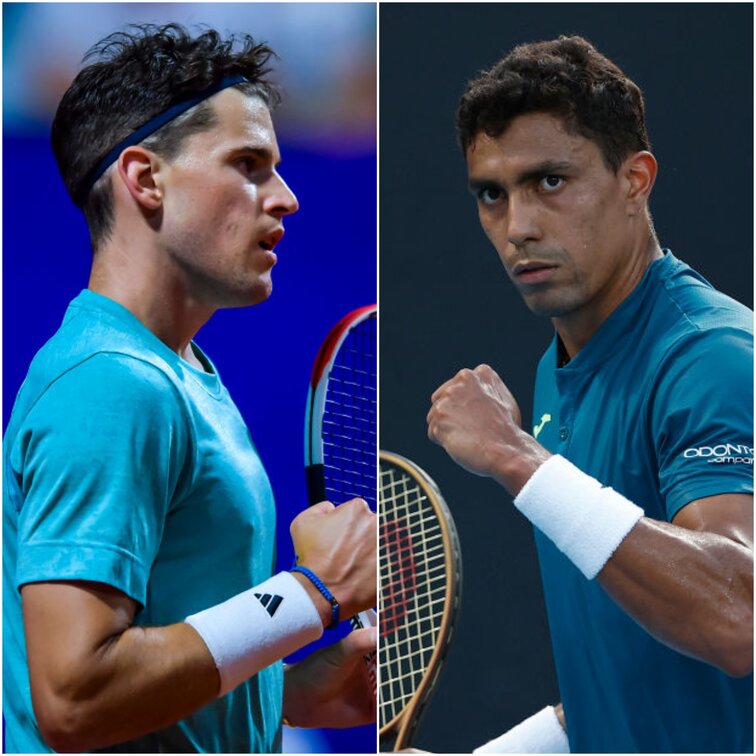 Dominic Thiem trifft auf Thiago Monteiro Dominic Thiem trifft auf Thiago Monteiro