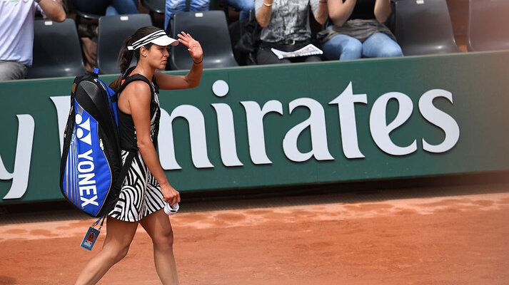 Ana Ivanovic stürmte an die Spitze der Weltrangliste mit Yonex auf dem Rücken und im Match in der Hand.