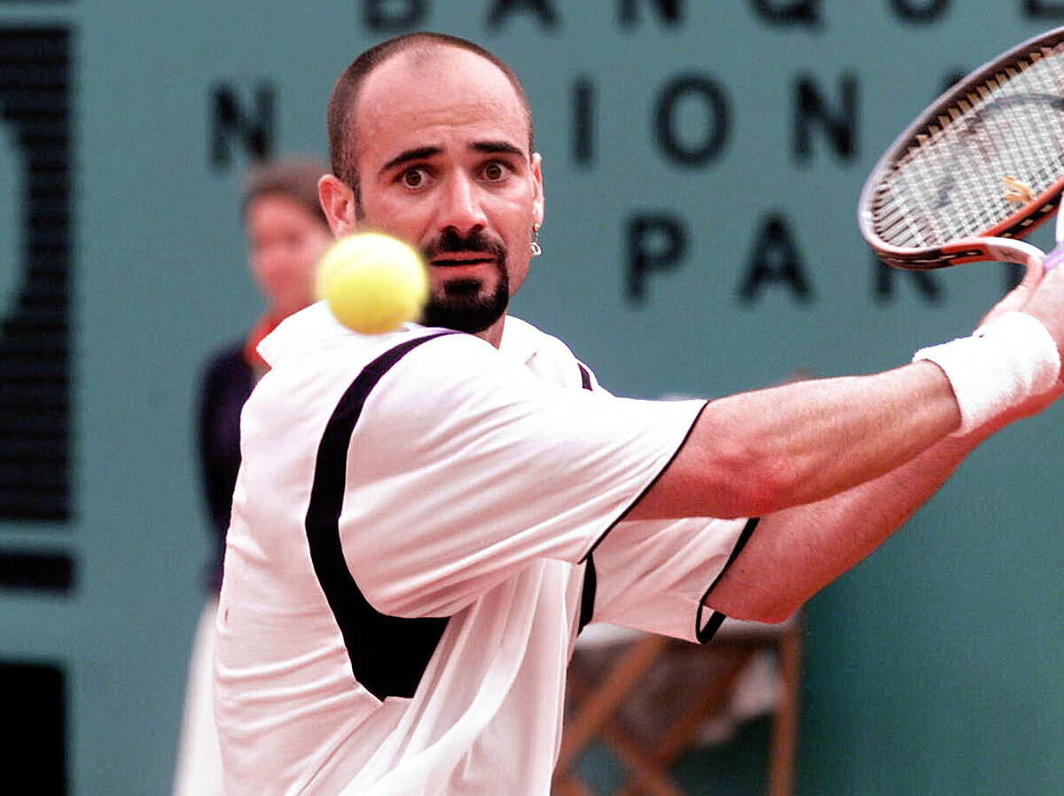 French Open: When Andre Agassi fought for the Paris title without  underpants ·