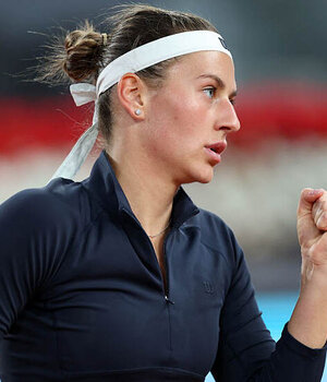 Marta Kostyuk steht in Madrid im Halbfinale