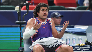 Carlos Alcaraz haderte mit seiner Leistung