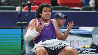 Carlos Alcaraz haderte mit seiner Leistung