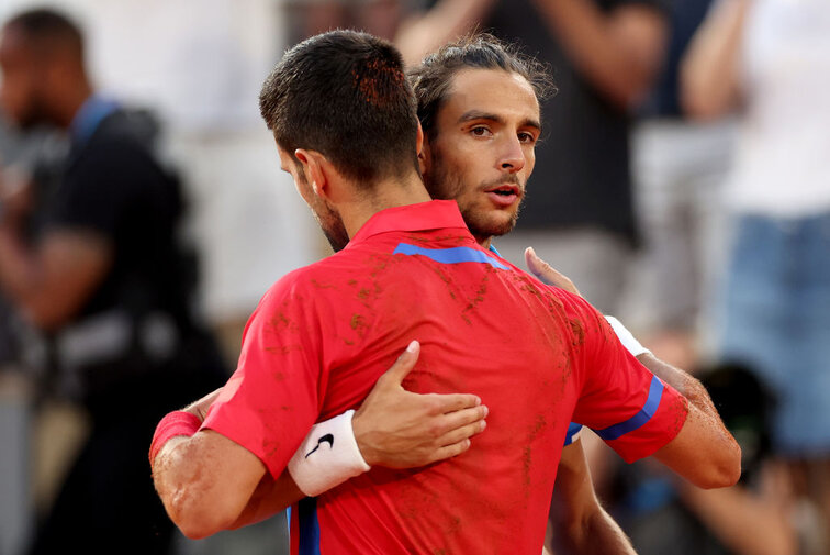 Novak Djokovic trifft auf Lorenzo Musetti