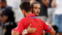 Novak Djokovic trifft auf Lorenzo Musetti
