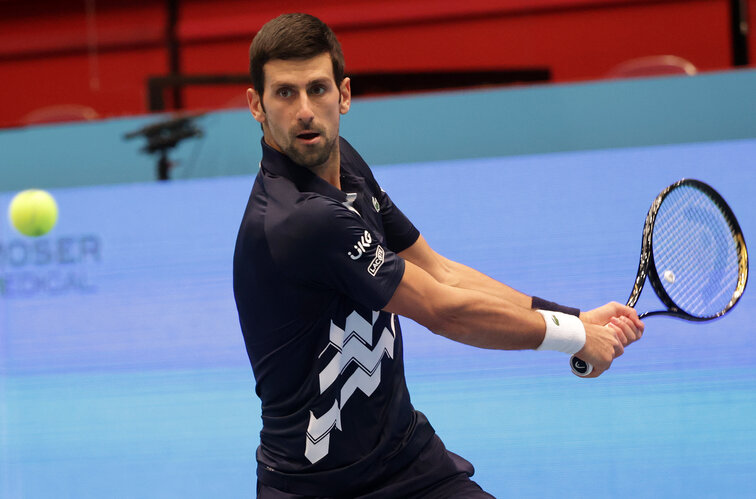 Novak Djokovic bei den Erste Bank Open in Wien