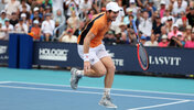 Andy Murray verletzte sich in Miami bei seinem Drittrunden-Match gegen Tomas Machac.
