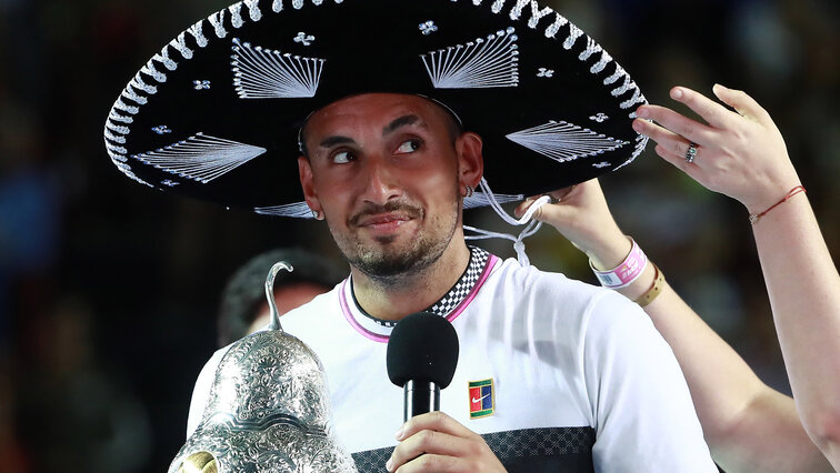 So hat es 2019 ausgesehen, Nick Kyrgios gewinnt in Acapulco