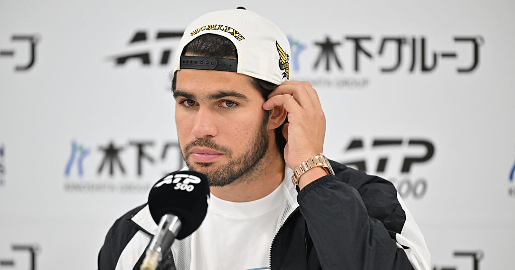Photo: tennisnet.com Carlos Alcaraz startet in Tokio als Titelverteidiger