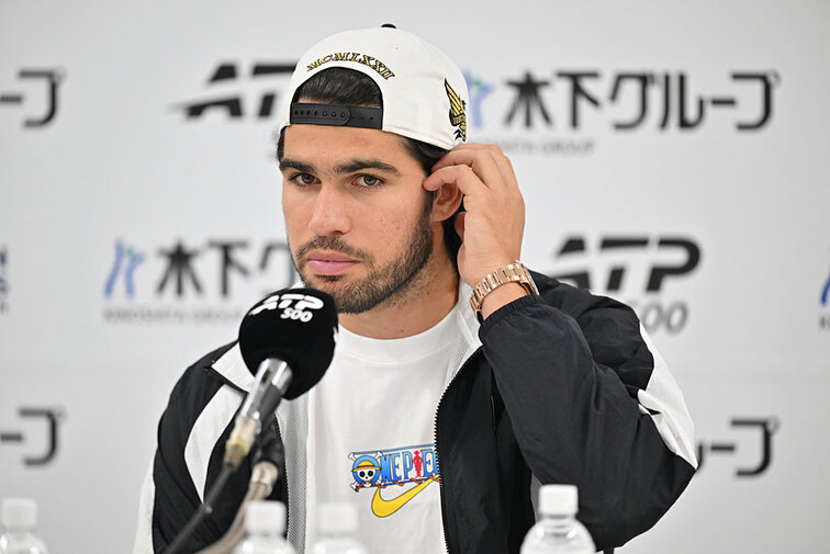 Carlos Alcaraz startet in Tokio als Titelverteidiger